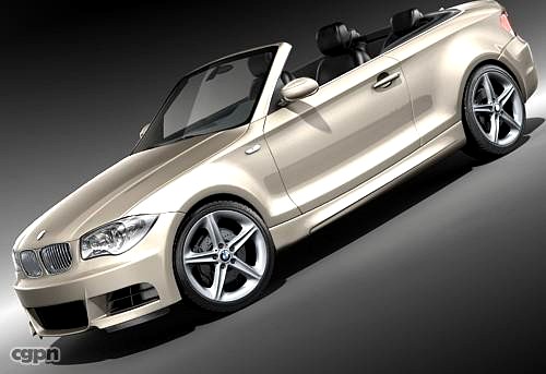 BMW 1 Convertible3d model