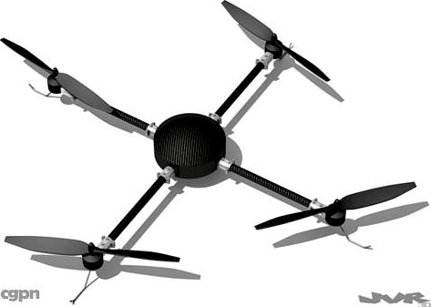 Quadcopter3d model