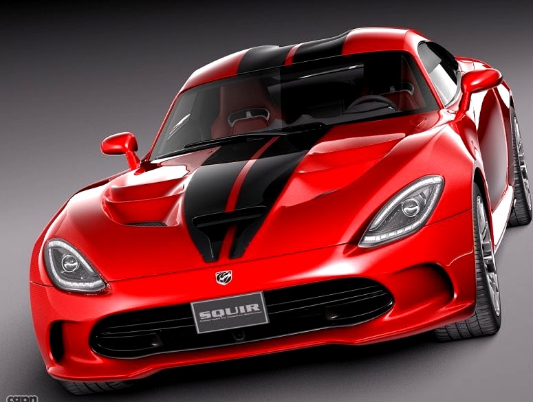 Dodge SRT Viper 20133d model