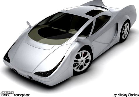 Lynx GT, concept car3d model