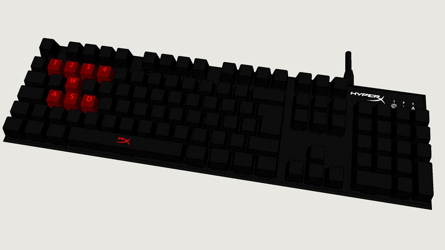 Teclado Gamer Mecânico HyperX Alloy FPS Brown- HX-KB1BR1-NA/A4