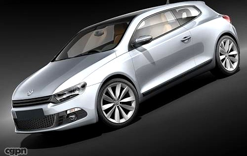 Volkswagen Scirocco 20093d model
