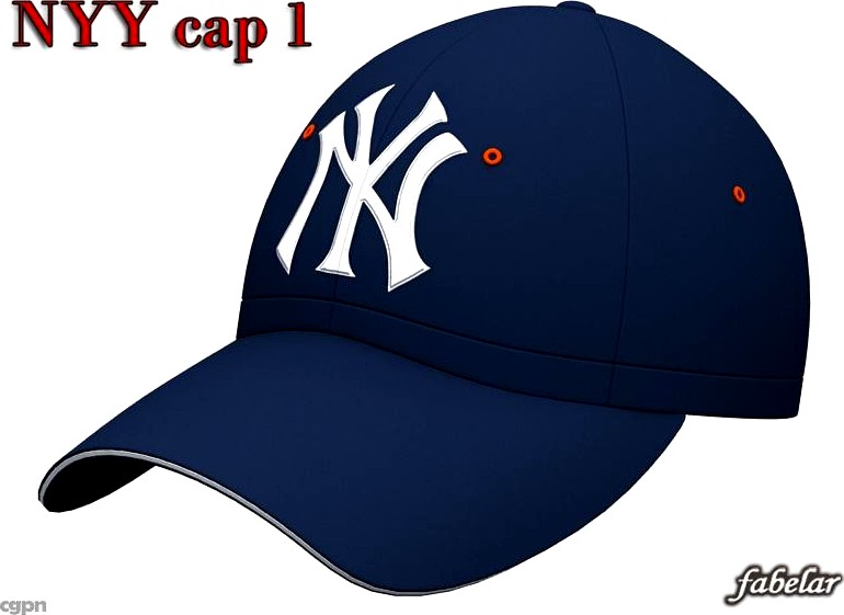 New York Yankees cap 13d model