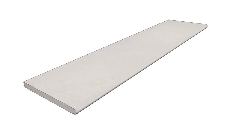Beige Sandstone Step 2000 x 500 x 40 mm Bullnose Edge With Drip Groove