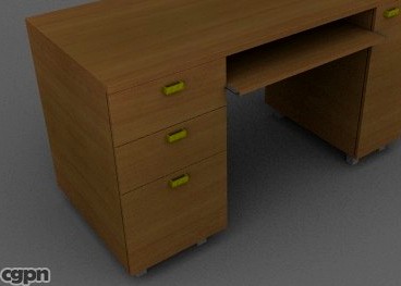 Desk 13d model