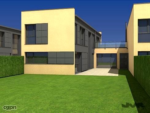 Attached House3d model