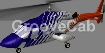 Bell 222 Helicopter V33d model