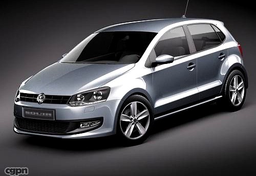 Volkswagen Polo 20103d model