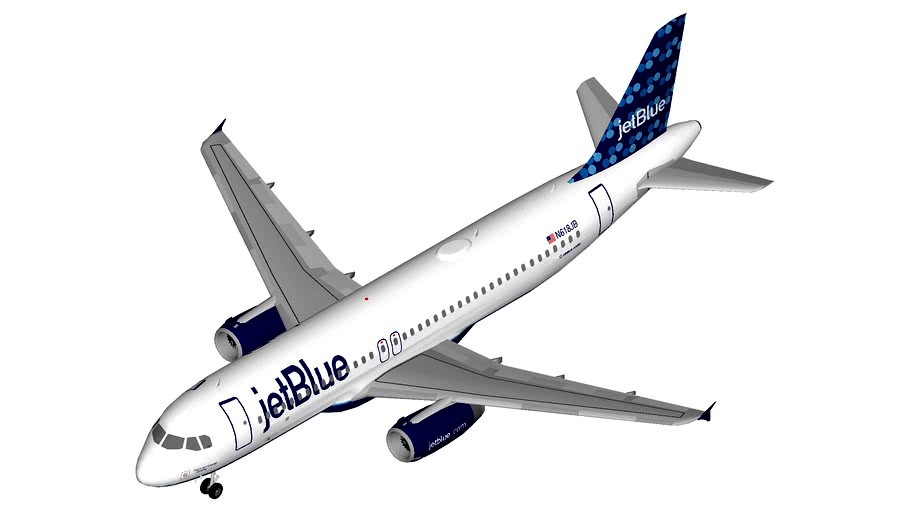 JetBlue Airbus A320 Bubbles