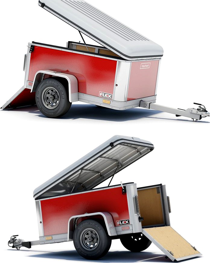 Cargo Trailer 033d model