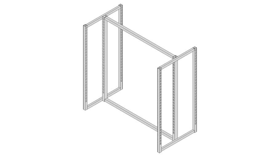 H Gondola (1294 W x 632 D x 1240mm H)