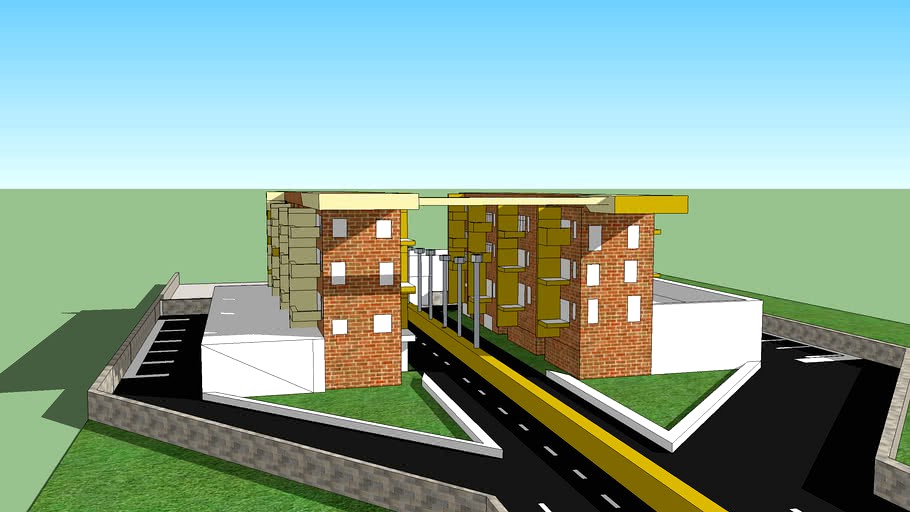 Township in India by AKROMOLO