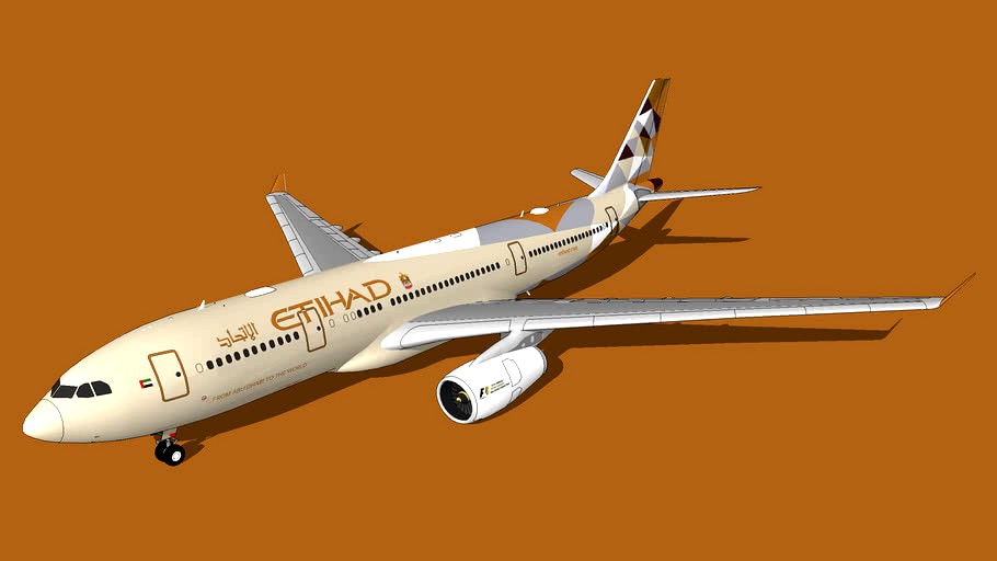 Etihad Airways (شركة الاتحاد للطيران) Airbus A330-243
