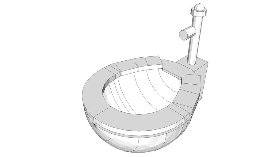 P9056 - Toilet, Floor Mounted, Bariatric