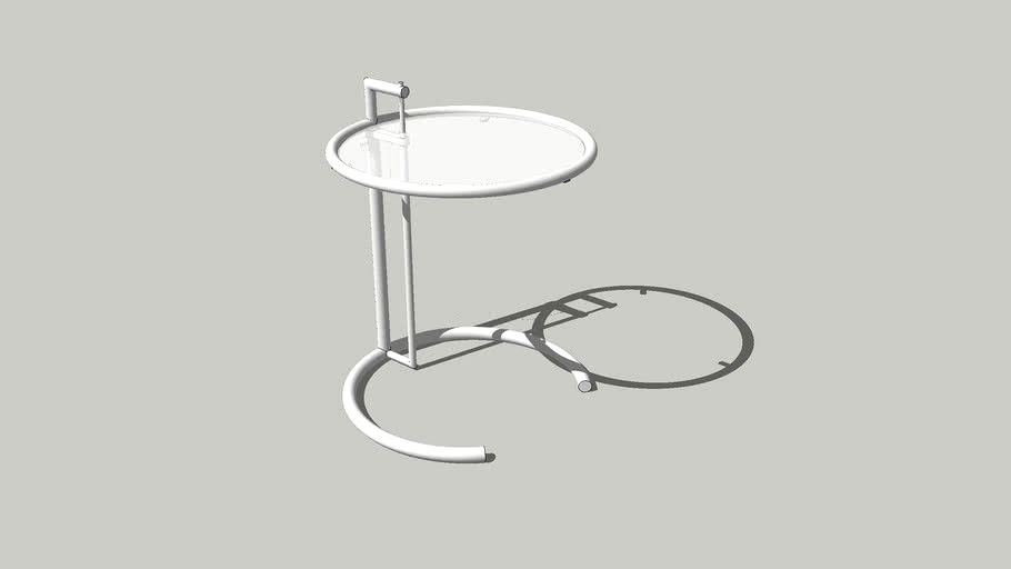 Adjustable Table E 1027 - Eileen Gray