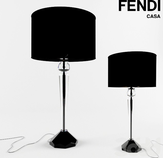 Fendi Casa Murano glass table lamp