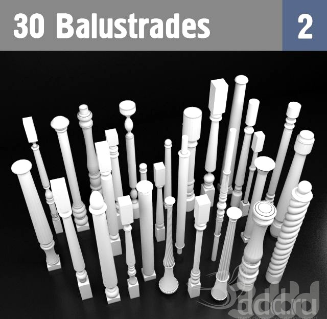 Balustrades pack 2
