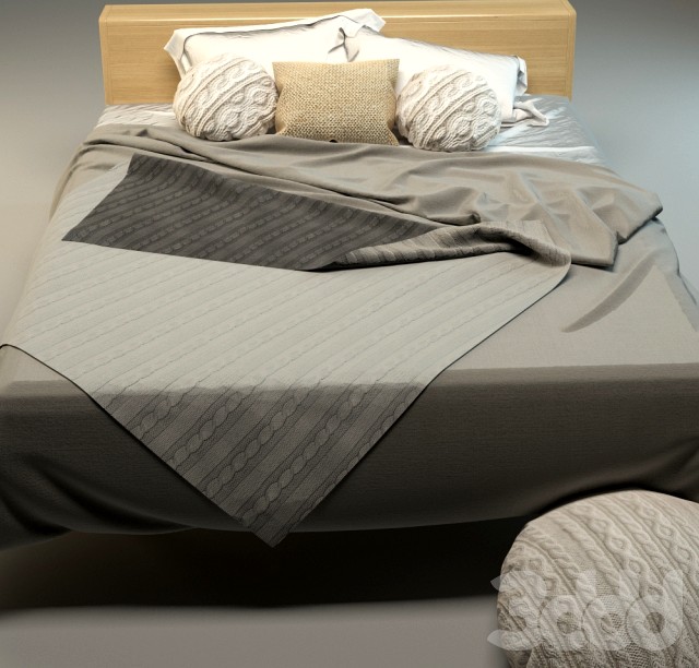 Bedclothes with wool
