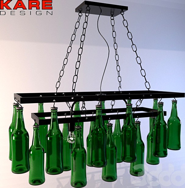 KARE  Pendant Lamp Beer Bottles