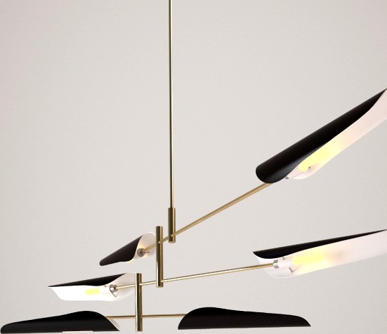 Ceiling Lamp - David Weeks Studio - Sarus Chandelier