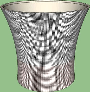 vaso relevo listras DITcasa