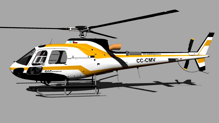 DAP Helicópteros (CC-CMV) - Eurocopter AS355F2 Ecureuil 2 (1989)