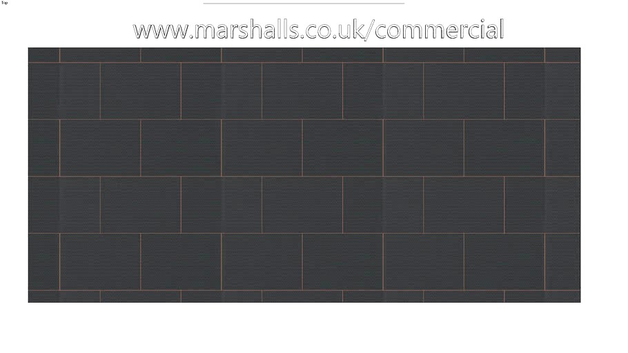 Marshalls Standard Flag Paving - Charcoal