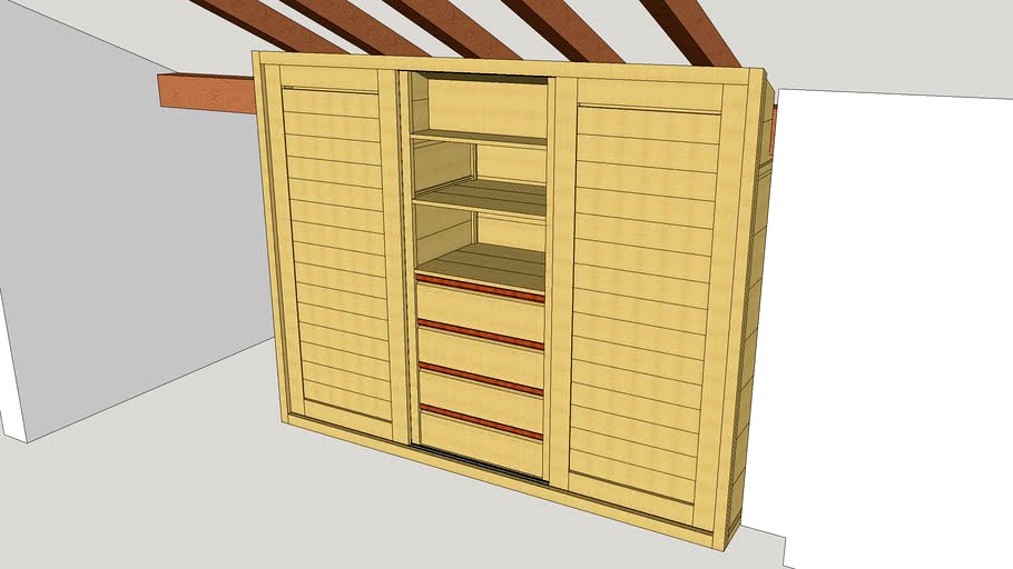 Dressing sous comble