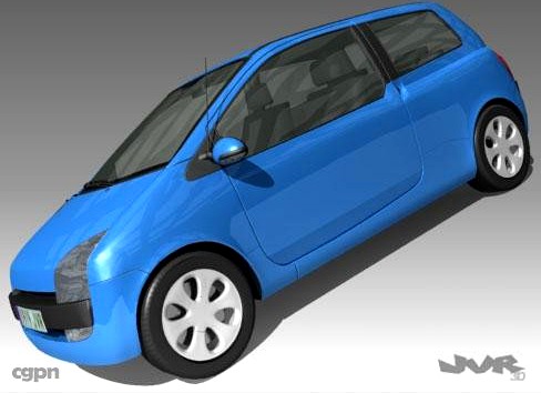 Small Urban Car3d model