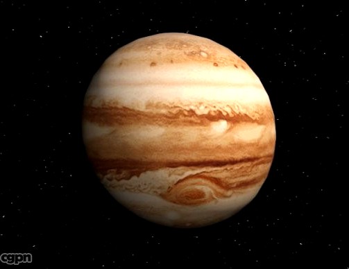 Planet Jupiter3d model