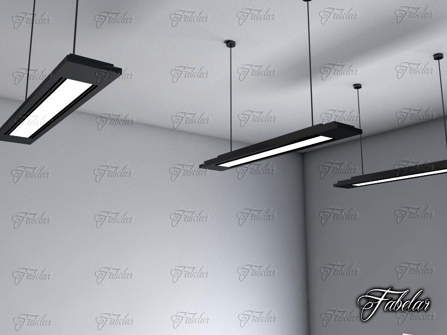 Hanging light 013d model