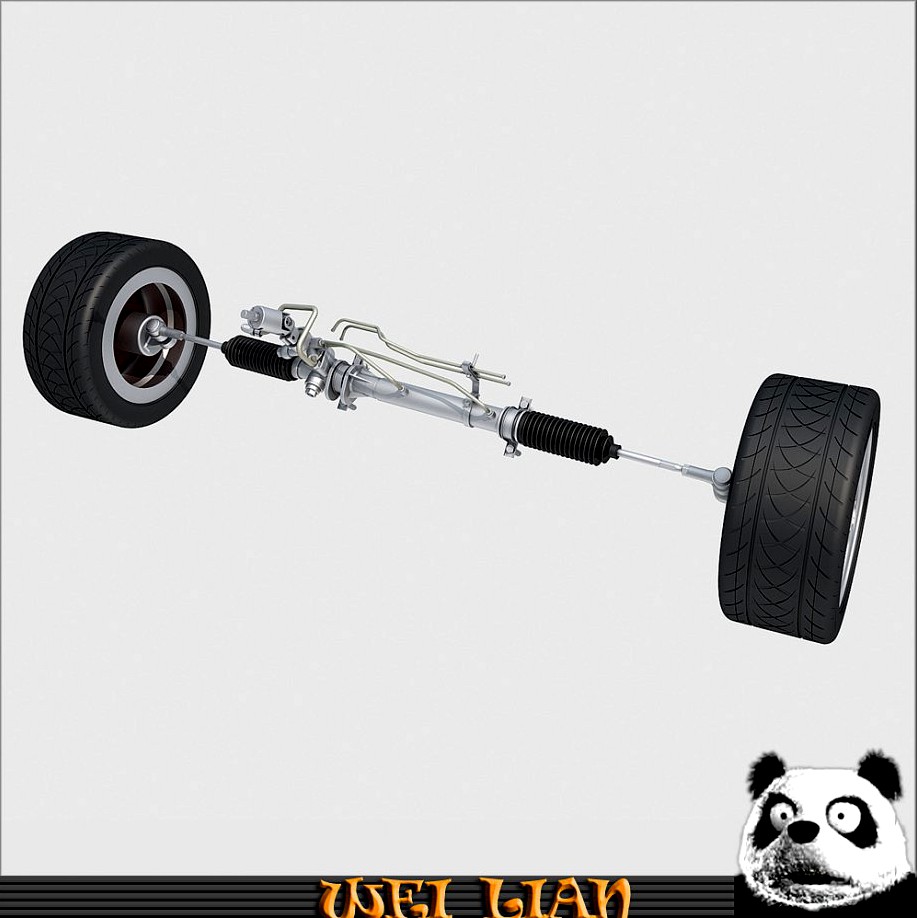 Power steering3d model