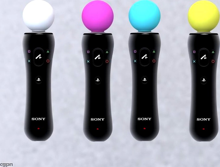 SONY PLAYSTATION MOVE CONTROLLER3d model