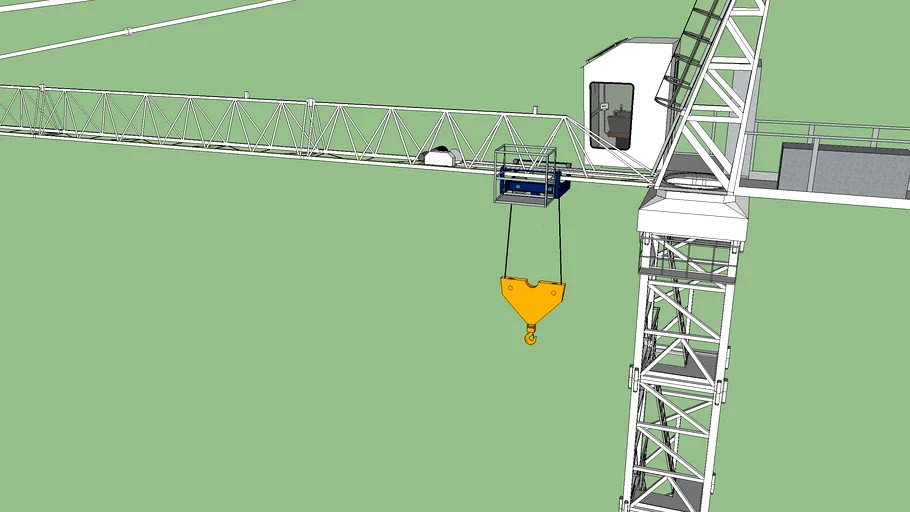 terex sk 415 tower crane