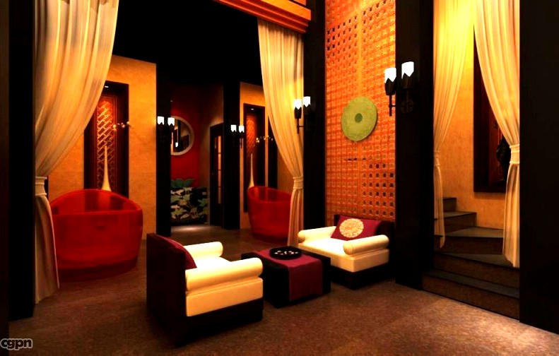 Spa Room 0073d model