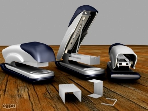 Stapler3d model