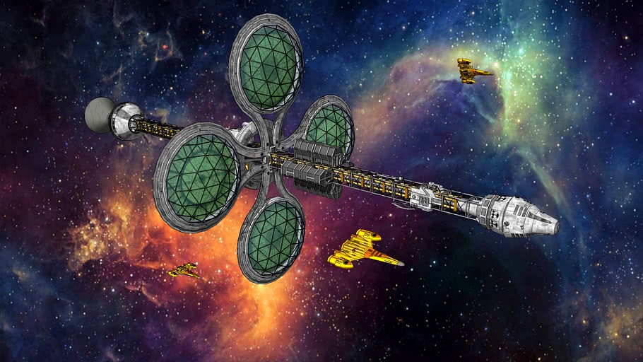 Star Frontiers - Agriculture Ship