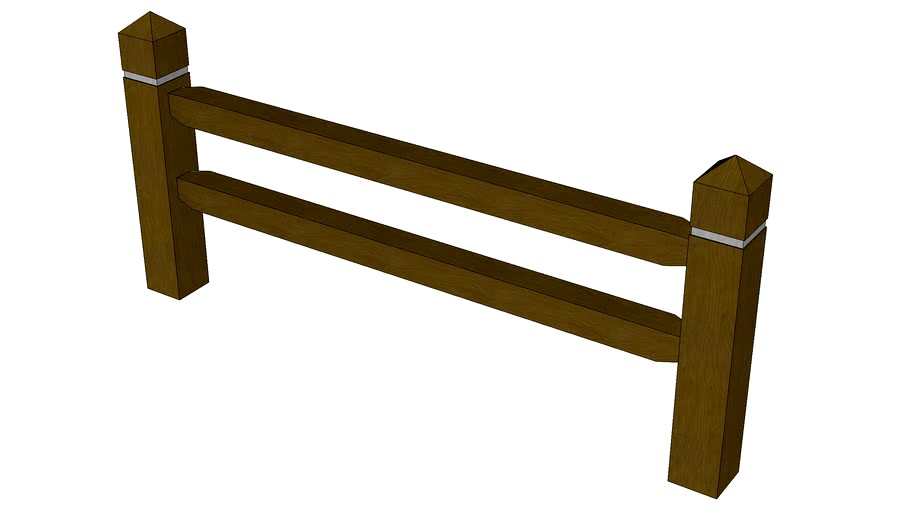 Wooden Post & Square Section