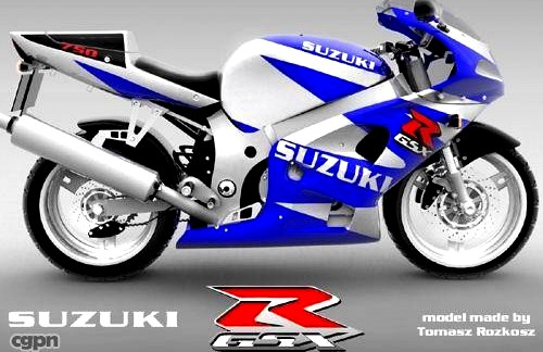 Suzuki GSX-R3d model