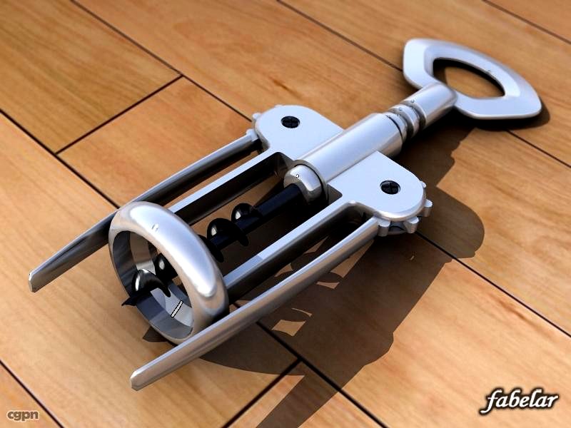 Corkscrew3d model