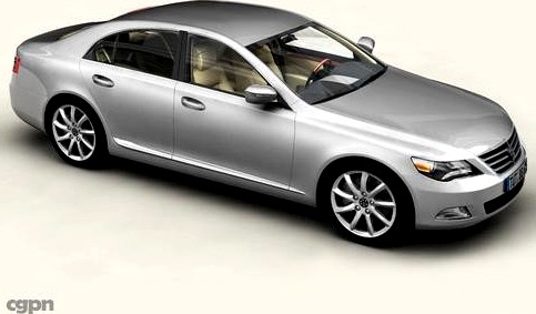 Generic Car Upper Class3d model