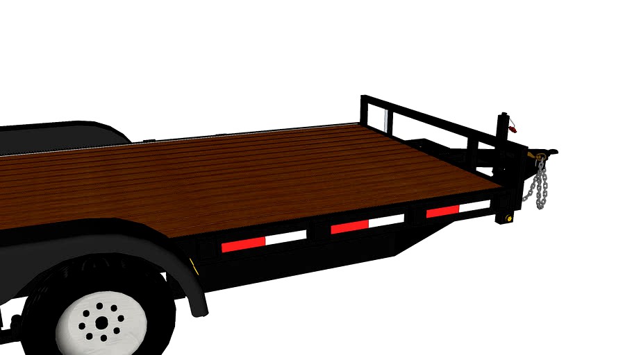 flat bed trailer