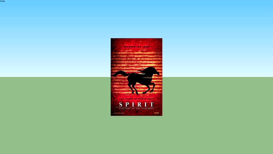 Spirit: Stallion of the Cimarron - Teaser One Sheet Movie Poster 27X40 Double Sided (unframed)