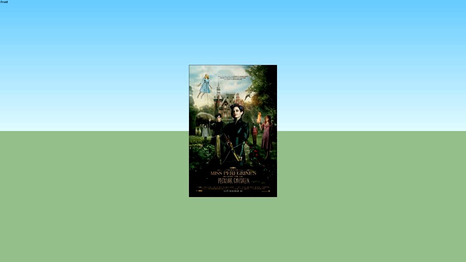 Miss Peregrine's Home for Peculiar Children - Final One Sheet Movie Poster 27X40 Double Sided (unframed)
