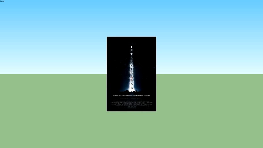Interstellar - Final Ver.1 One Sheet Movie Poster 27X40 Double Sided (unframed)