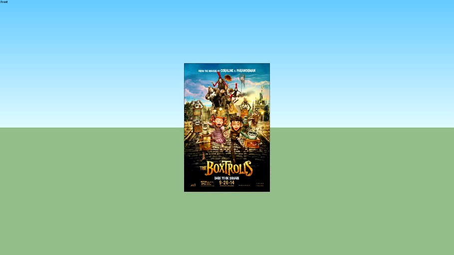 The Boxtrolls - Final One Sheet Movie Poster 27X40 Double Sided (unframed)