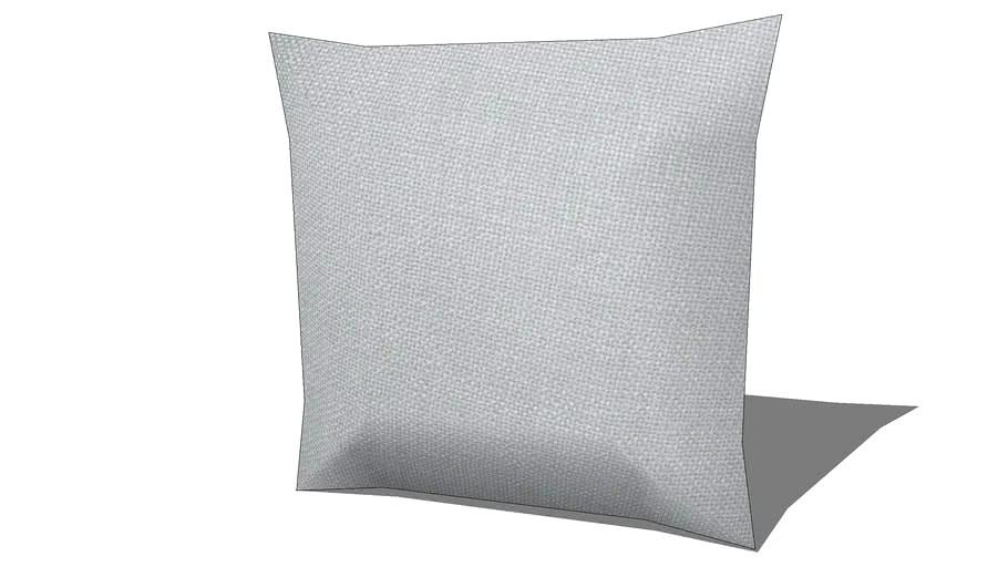 Coussin en coton gris perle 45x45cm ANDY REF 167470 PRIX 22.90