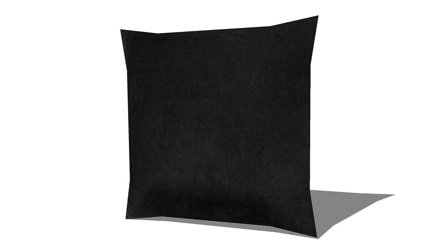 Coussin en velours anthracite 45 x 45 cm REF 148108 PRIX 19.99