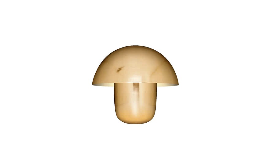 60200 Table Lamp Mushroom Copper