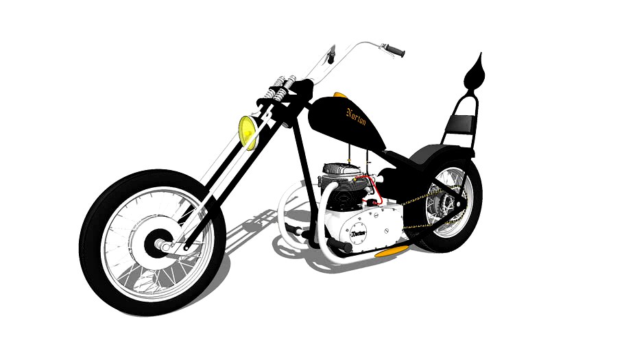 Norton Commando Chopper